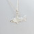 925 Sterling Silver Shark Necklace