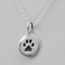 Itty Bitty Paw - Sterling Silver Paw Charm Necklace