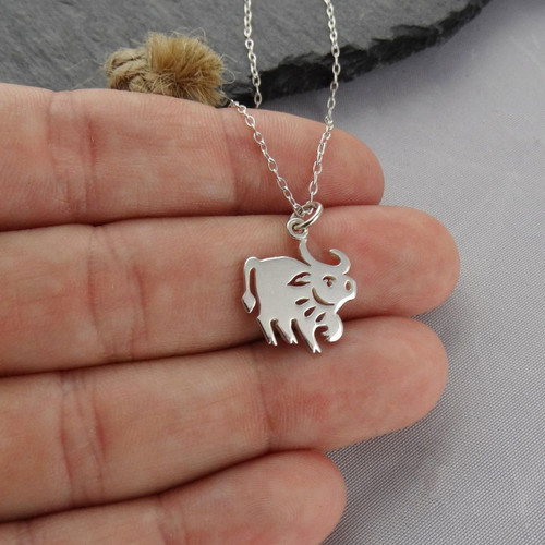 Year of the Ox Necklace - 925 Sterling Silver - FashionJunkie4Life