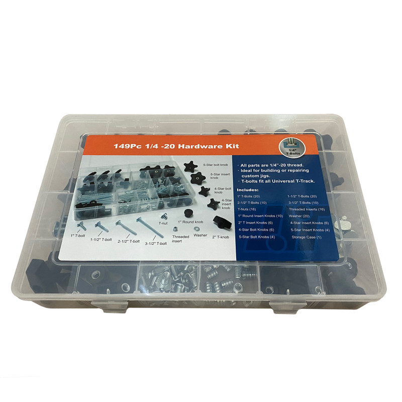 149PC JIG AND HARDWARE KIT 1/4IN. 20 TPI