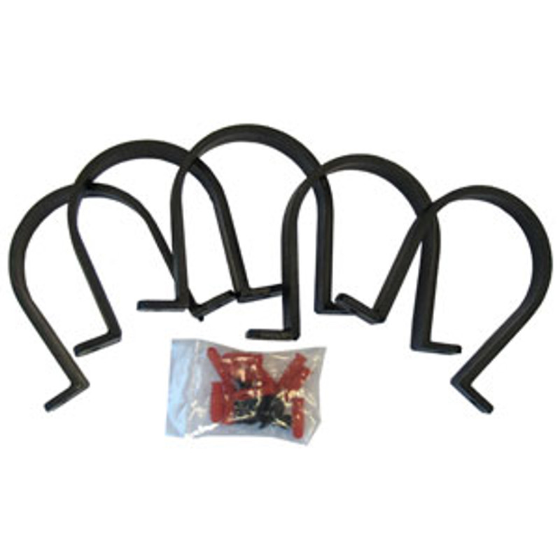 CLAMP WALL FOR 4IN. PVC HOSE 5PCS