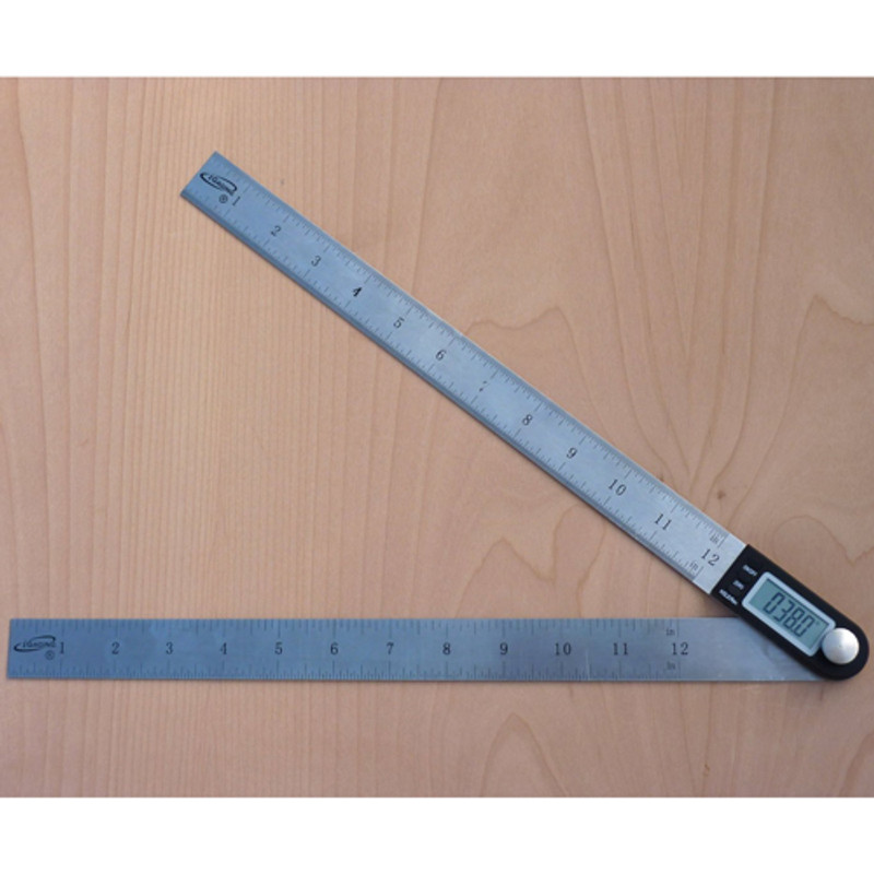 14IN. DIGITAL RULE AND PROTRACTOR IGAGING B312814