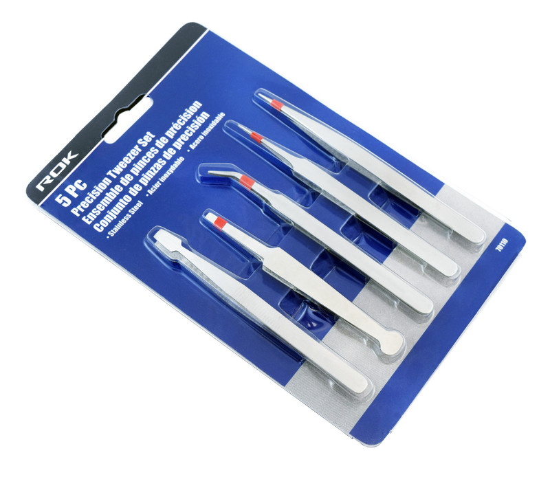 PRECISION TWEEZER SET 5PC SET