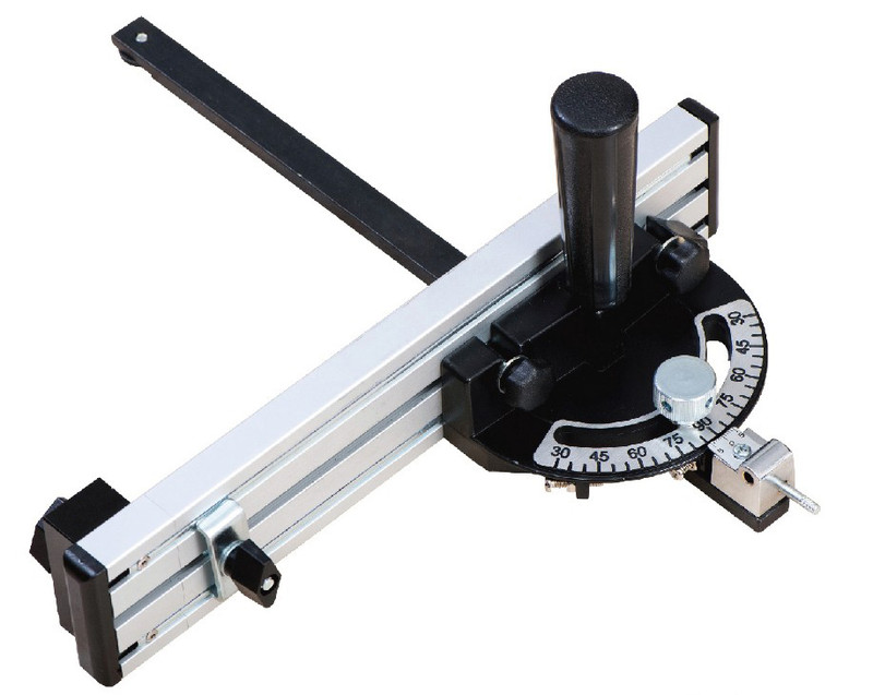 MITER GAUGE WITH EXTENDABLE FENCE