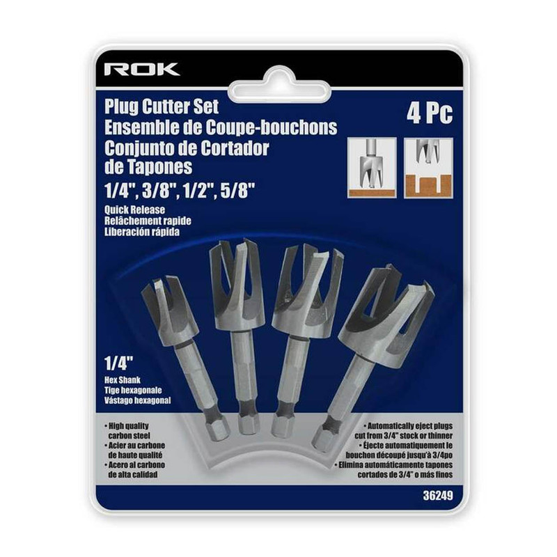 Buy Plug Cutter Set 4pc at Busy Bee Tools