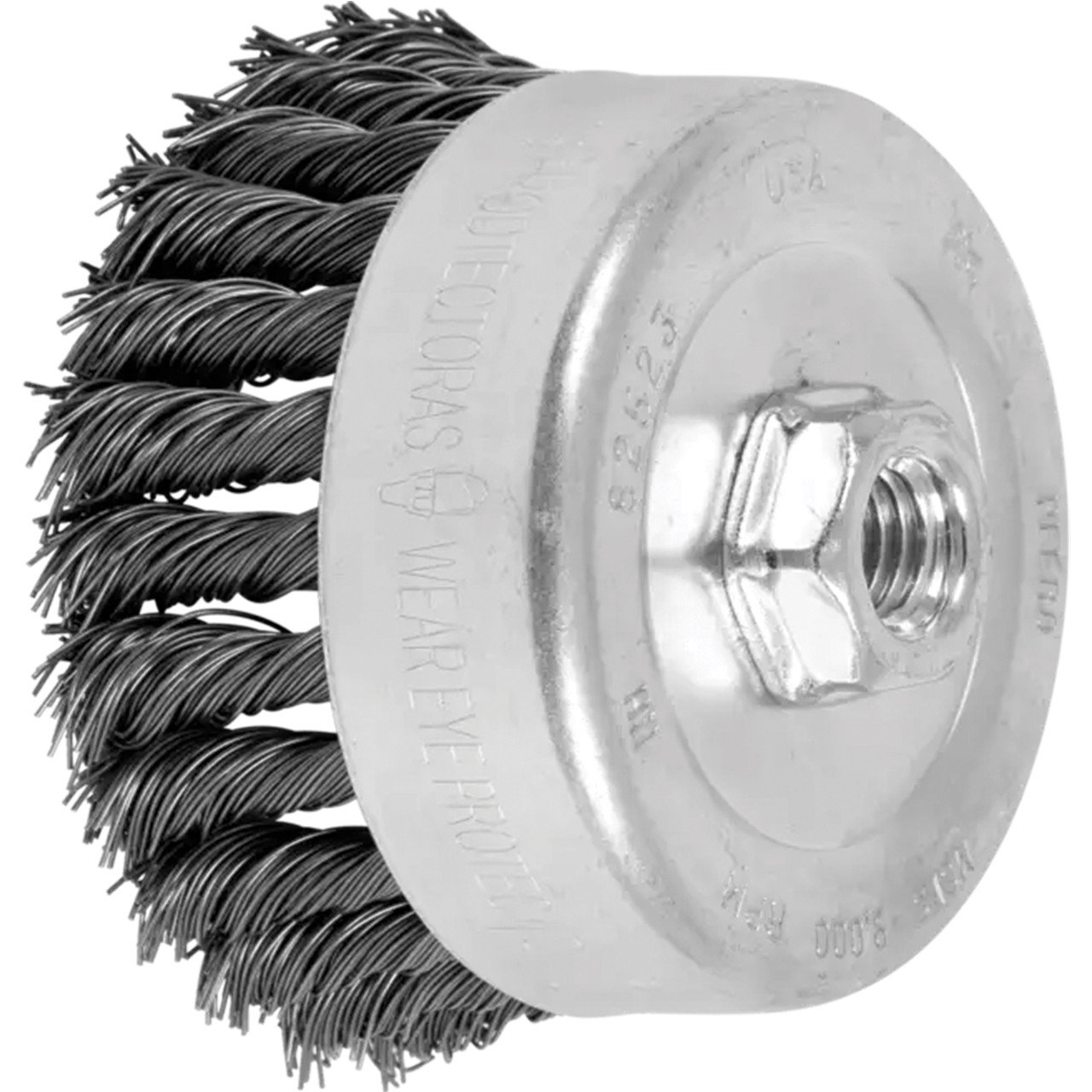 part# CUP BRUSH 6 X 5/8-11 Wire Brushes