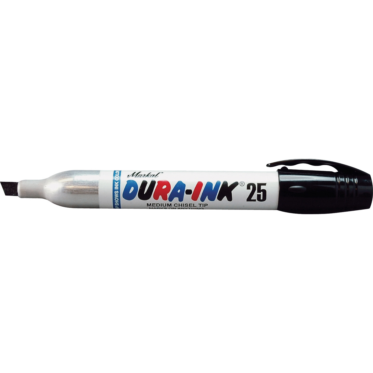Markal - Black Dura-Ink 25 Felt Tip Marker - RAM Welding Supply