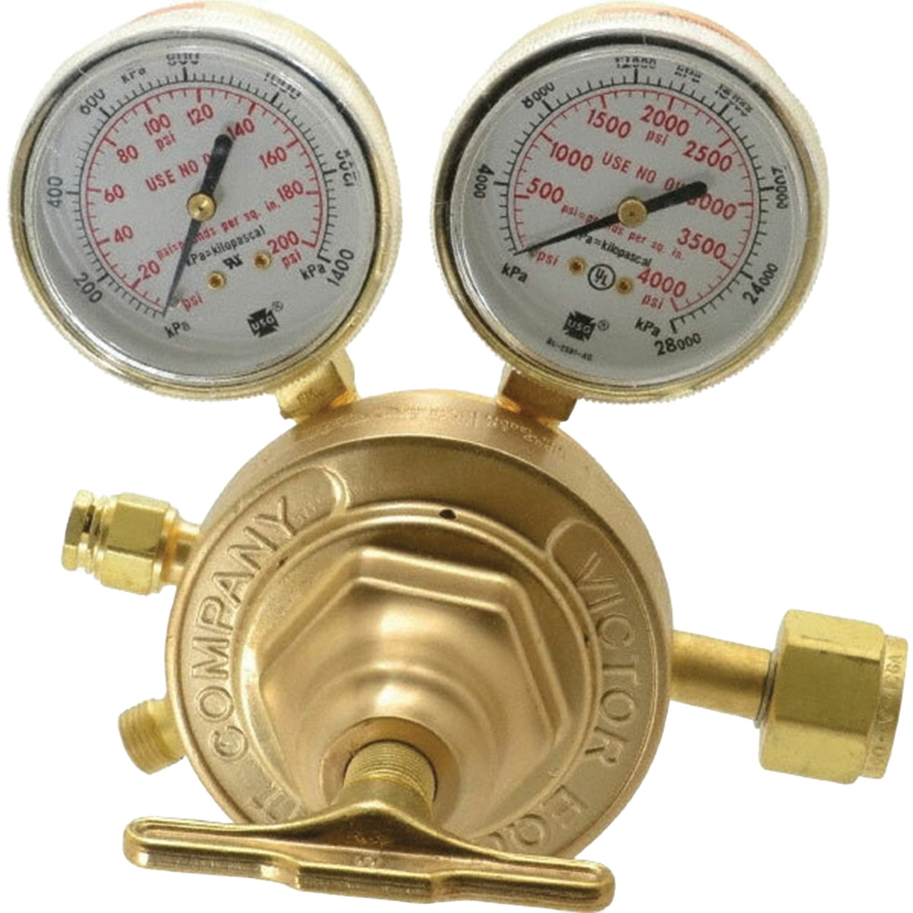 Victor - 4-80 PSI Medium Duty Single Stage Oxygen Regulator - RAM