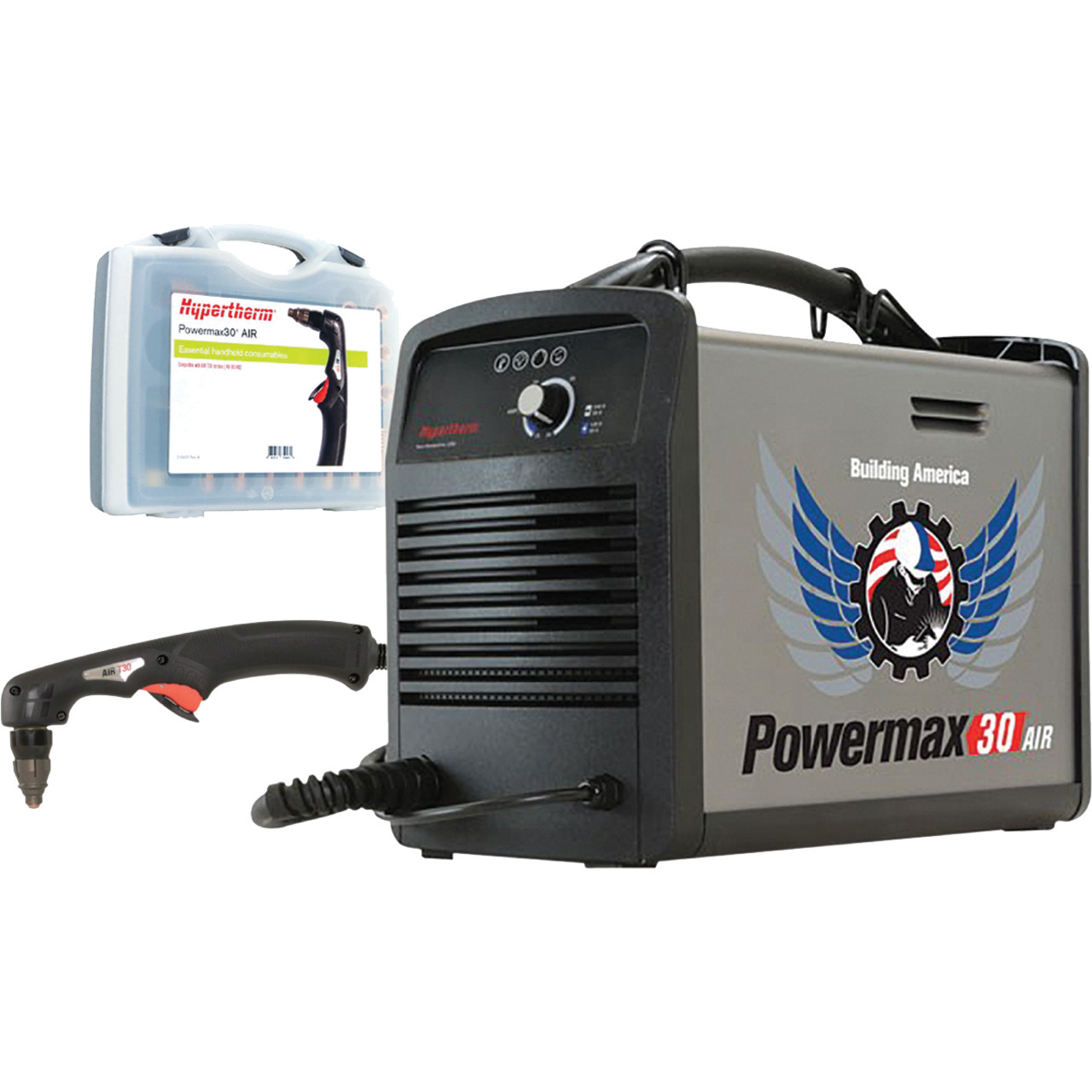 Hypertherm - Powermax30 AIR Plasma Cutter and Consumables Assembly