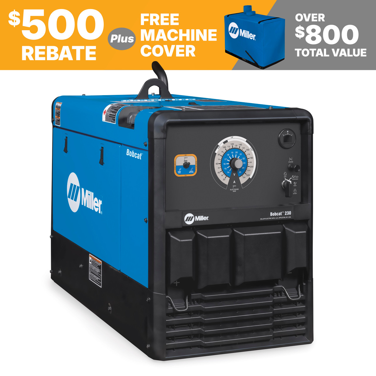Miller - Bobcat 230 - RAM Welding Supply