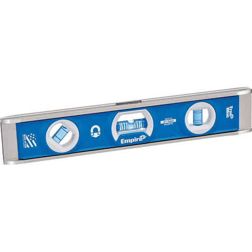 Empire Level - 10" True Blue Magnetic Dual Pitch Torpedo Level - EMPEM7510