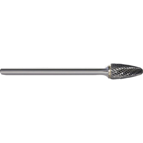 Monster Tool - 1/2" X 6" Double Cut 1/4" Shank Carbide Burr - MTCSA5L6-DC