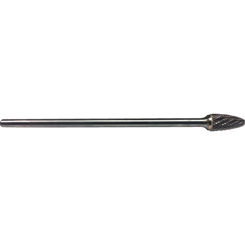 Monster Tool - 1/2" X 1" Solid 6" Long Shank Carbide Burr - MTCSF5L6-DC