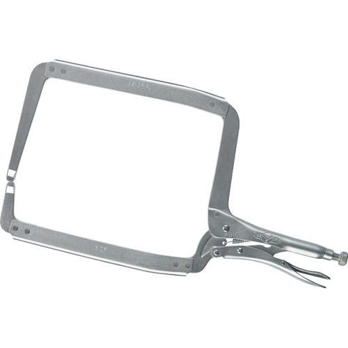 IRWIN Vise-Grips - 18" The Original Locking Wide C-Clamp W/ Regular Tips - IRW18DR