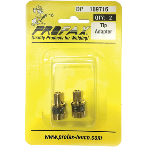 Profax - Miller Nozzle/Tip Adapter (2 Pack) - PRFDP169716PKG