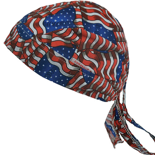 Comeaux Caps - Stars & Stripes Doo Rag - ANC7000S+S