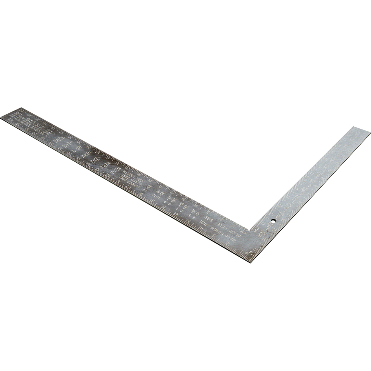 Framing square metal yard stick in a 2 foot level. 1a - Lil Dusty
