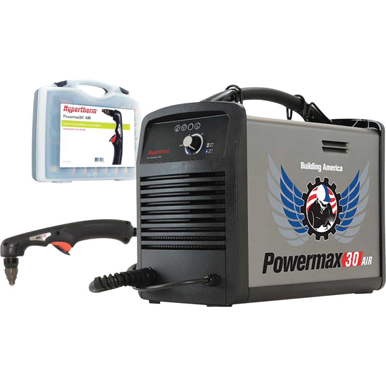 Hypertherm - Powermax30 AIR Plasma Cutter and Consumables Assembly