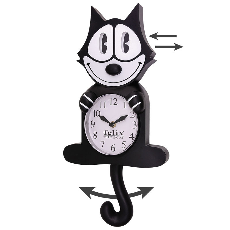 Felix The Cat Animated Clock Wholesale