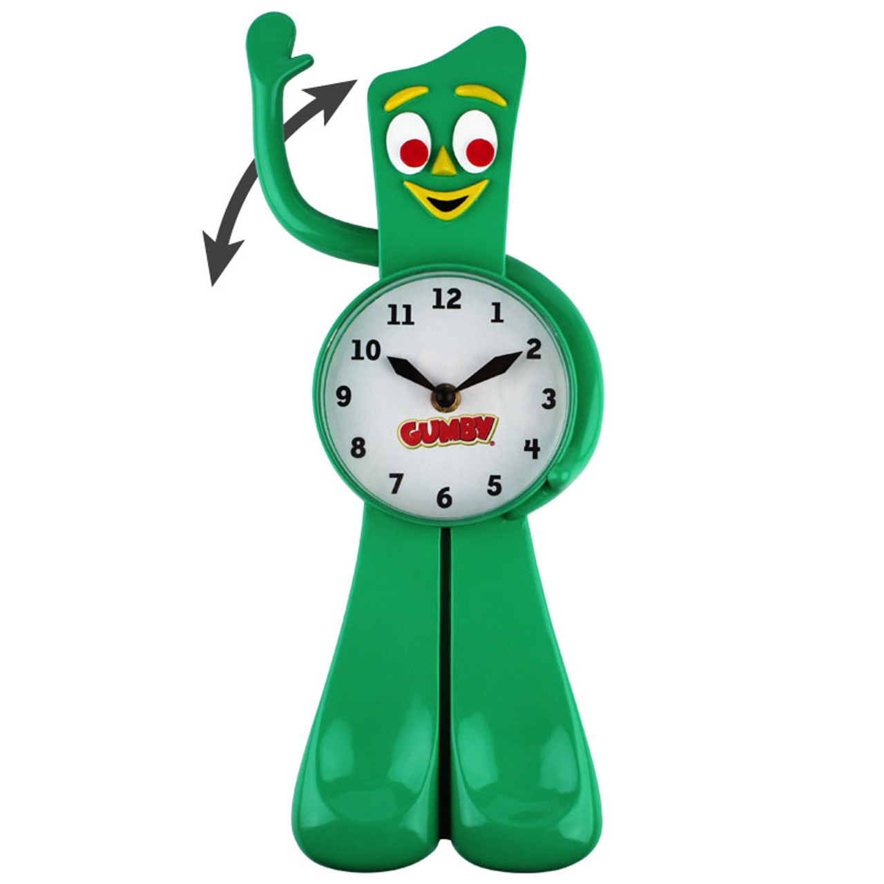 GUMBY 3Dモーション時計 Gumby Animated Motion Clock