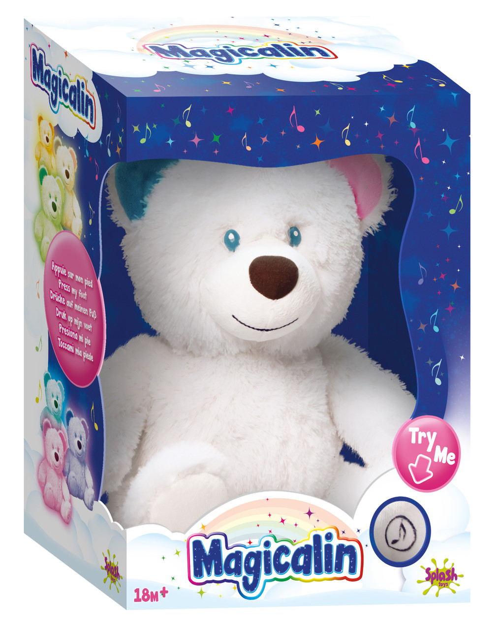 interactive plush bear
