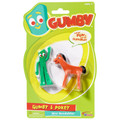 Gumby and Pokey Mini Bendable Pair