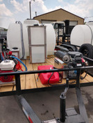 Combination Softwash & High Pressure Trailer