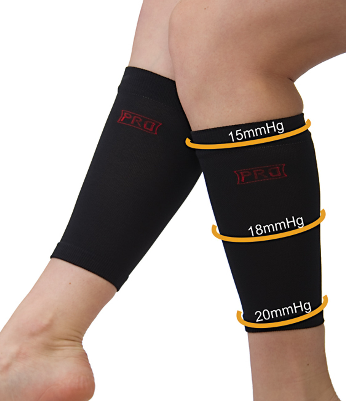 Compression Calf Sleeves (2 Pairs) - Professional Choice Uniform