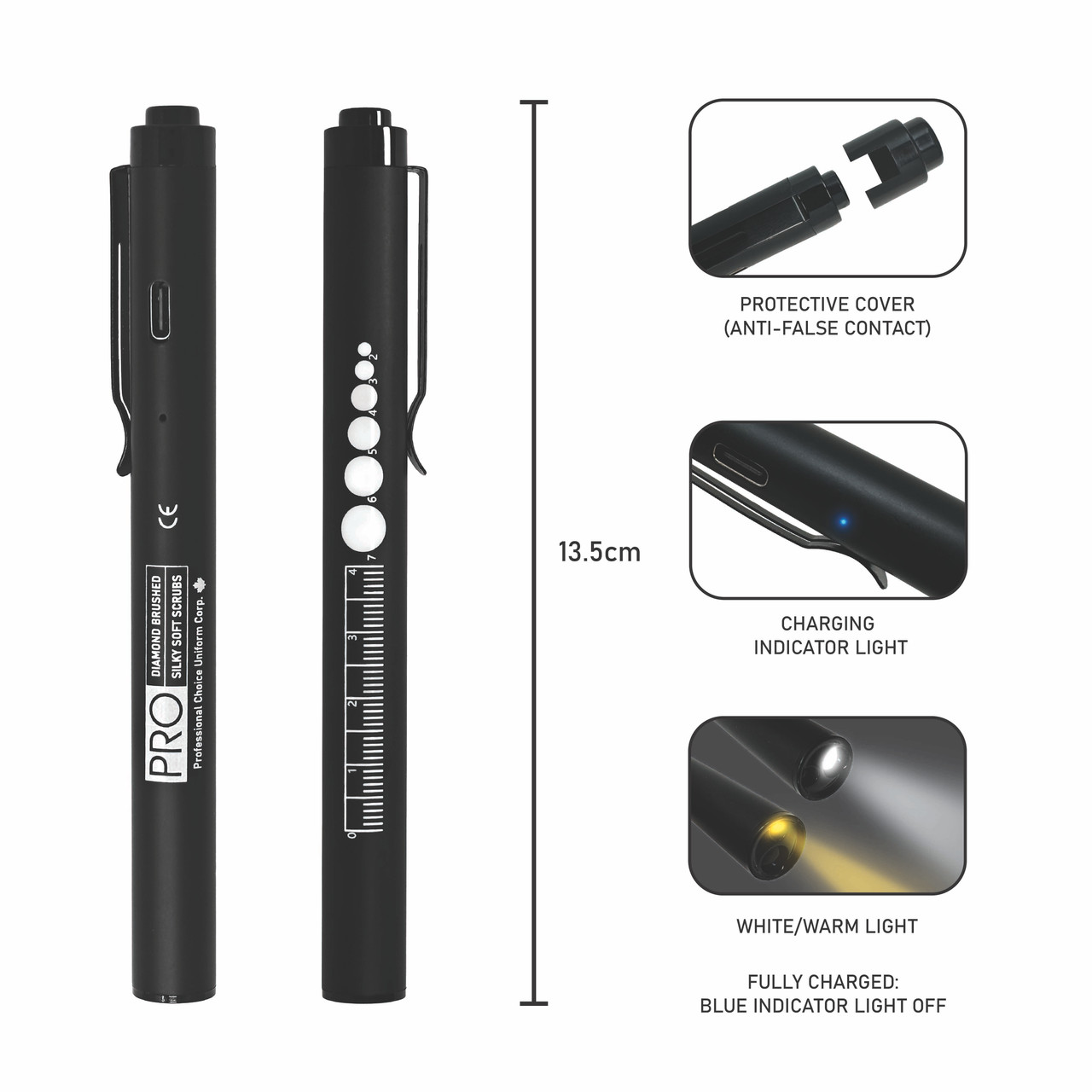 Rechargeable Pen Light - Professional Choice Uniform | Nursing Uniforms ...