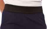 Featuring Fold Over Lycra Knit Waistband.
Shown in Navy Blue.
Model is wearing size Small.