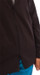 Featuring a 2 way zipper.
Shown in Black.