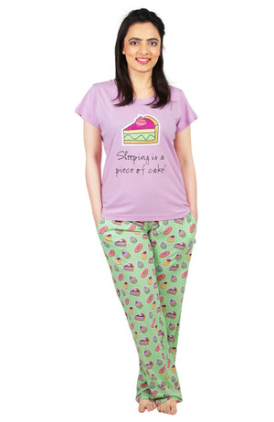 Female T-Shirt & Pajama Set