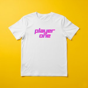 Player One - White T shirt