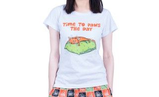 Paws the Day - T shirt