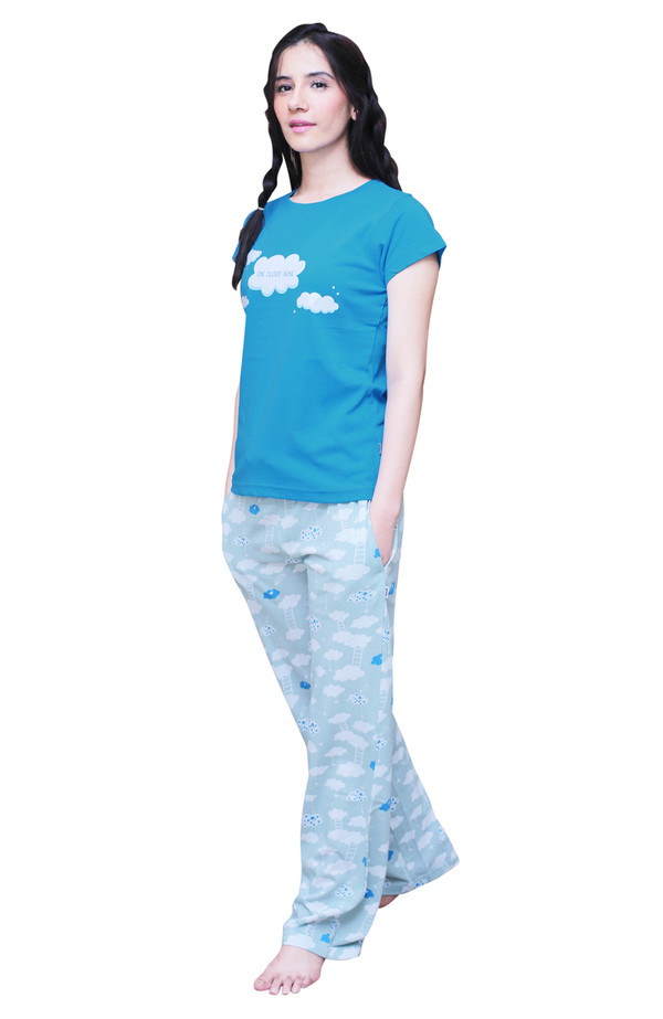 Female Pajama & T-Shirt Set