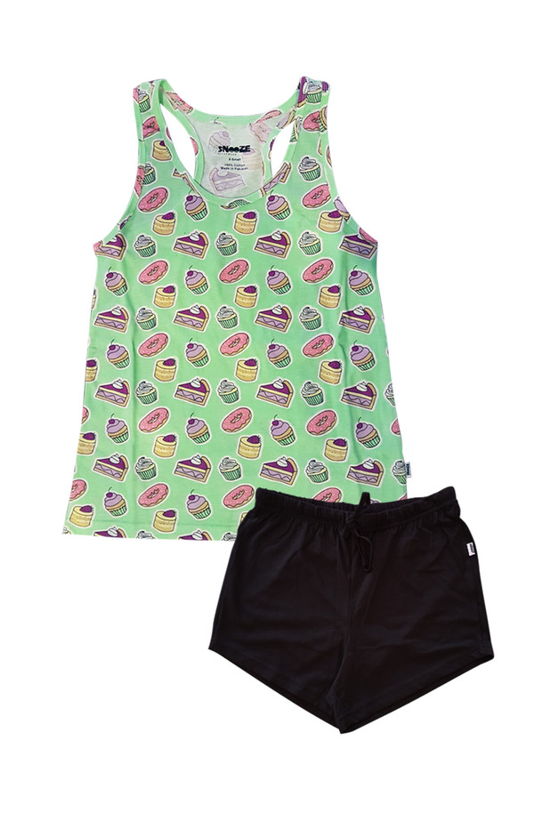 Sleeveless and Shorts Set