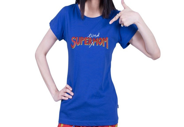 Super Tired Mom - Female T-shirt