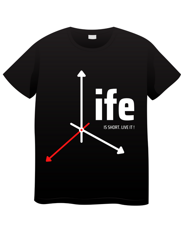 Life is Short Black