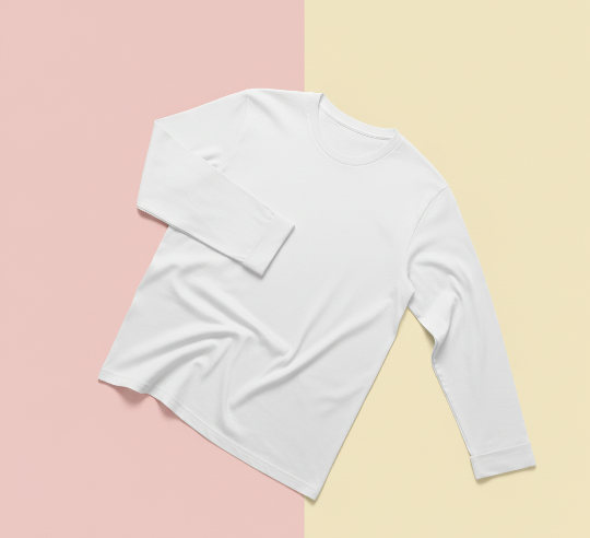 White TShirt Full Sleeved