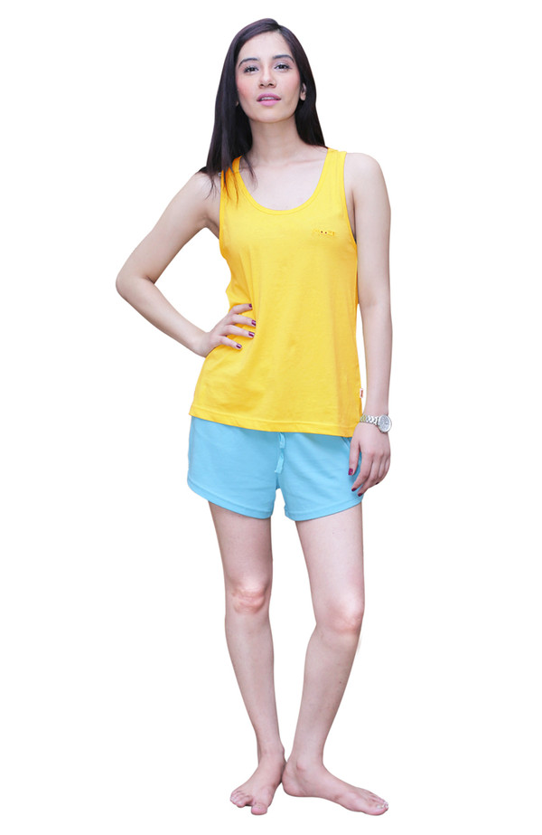 Sleeveless and Shorts Set