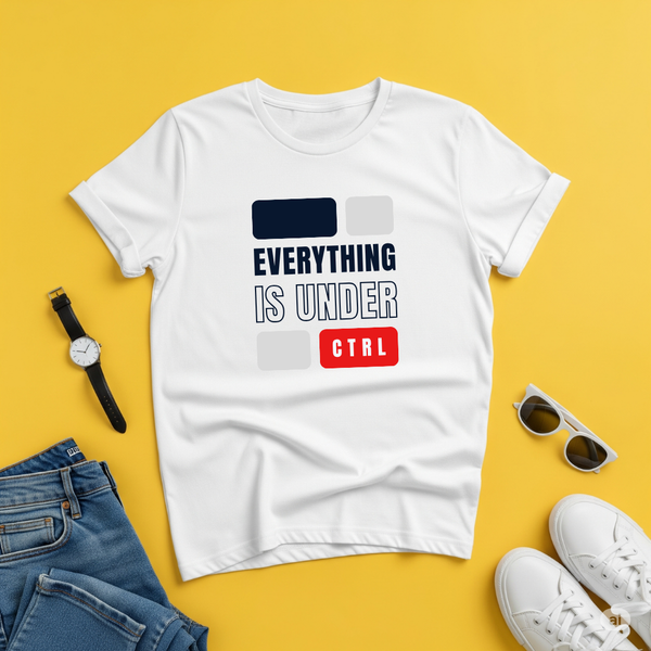 Under Ctrl - White T shirt