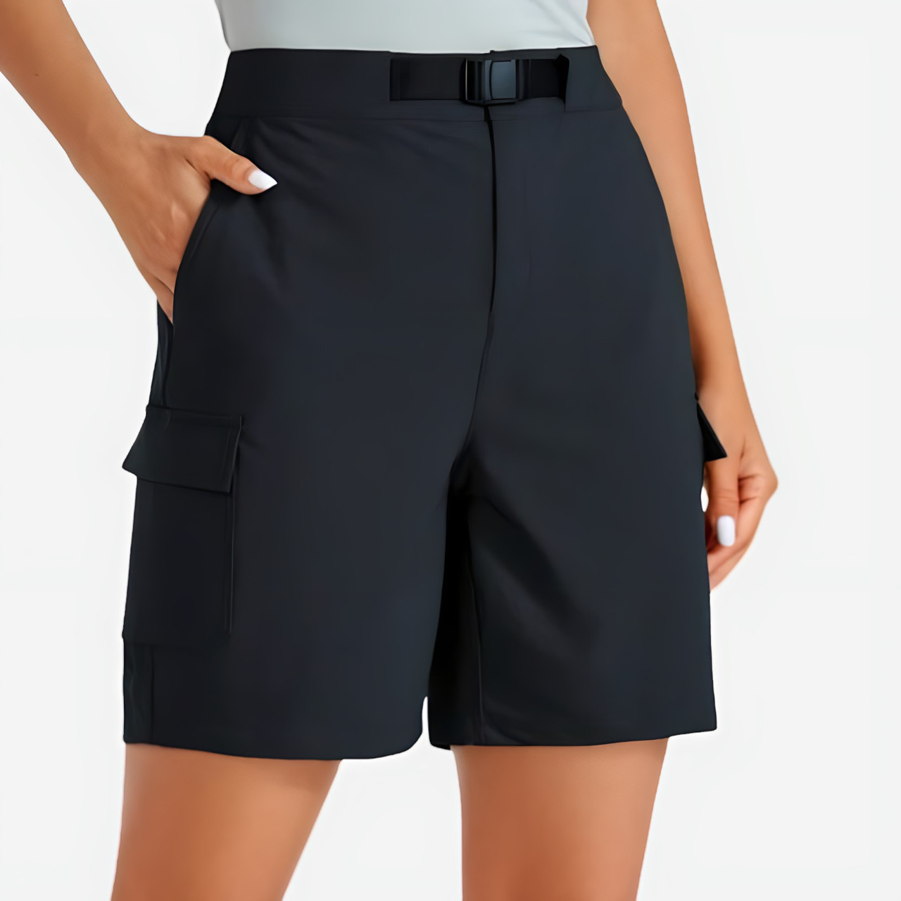 Ziener Nelat Short d'extérieur, de Cyclisme, de randonnée-Respirant, séchage Rapide, élastique, Bleu Marine Clair, 46 Homme Ziener Nelat Short d'extérieur, de Cyclisme, de randonnée-Respirant, séchage Rapide, élastique, Bleu Marine Clair, 46 Homme