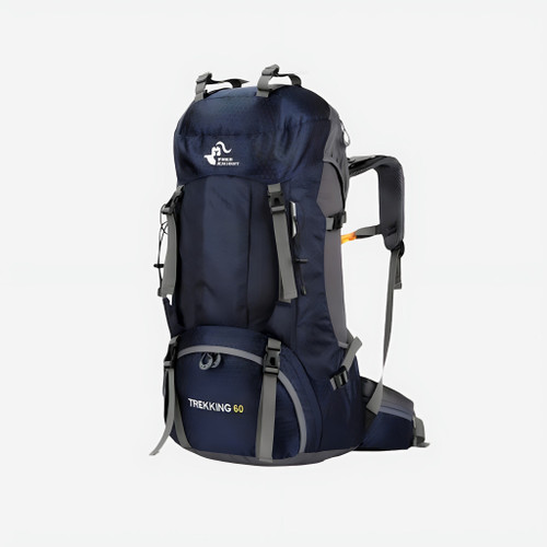 60L Trekking Backpack | Ventilated Back