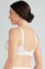 Front & Back Closure Mastectomy Bra
By Amoena -Fiber Filled Cup for padded cup feel
White 