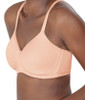 Mara Pocketed T-shirt Post Mastectomy Bra-Blush-side panel