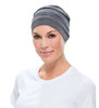 Head Cover Playful Softie Chemo Hat-Dark grey