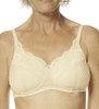 Karolina Padded Wire-Free Mastectomy Prosthesis Support Bra Color- Sand  -Style 44857
by Amonea