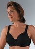Classique Style 758 post mastectomy bra in seamless soft fabric with underwire support and molded cups for a natural shape.