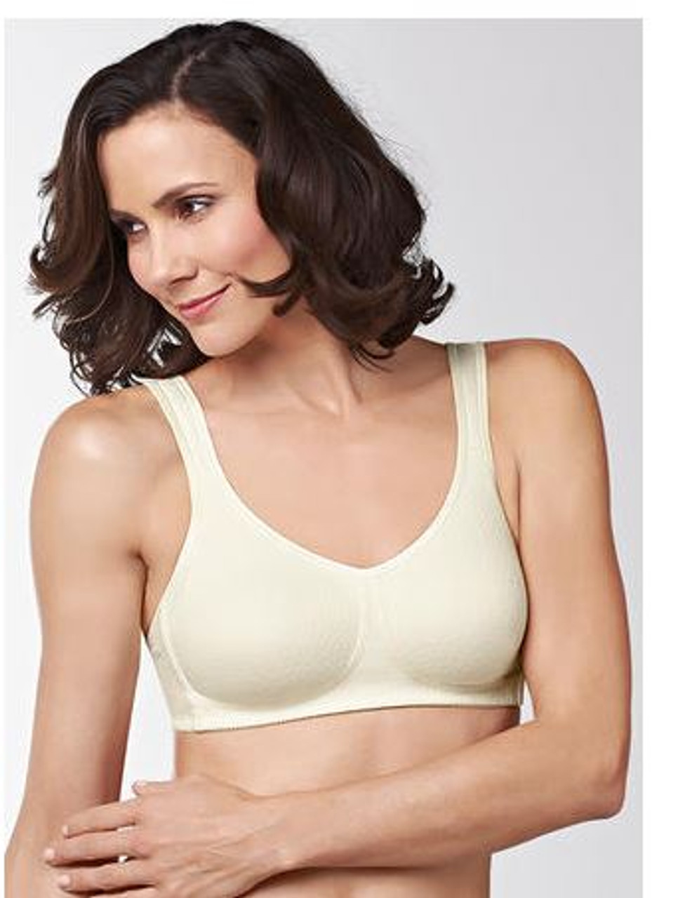 Amoena Mona Soft Cup Bra  Center Panel & Moulded Cups
