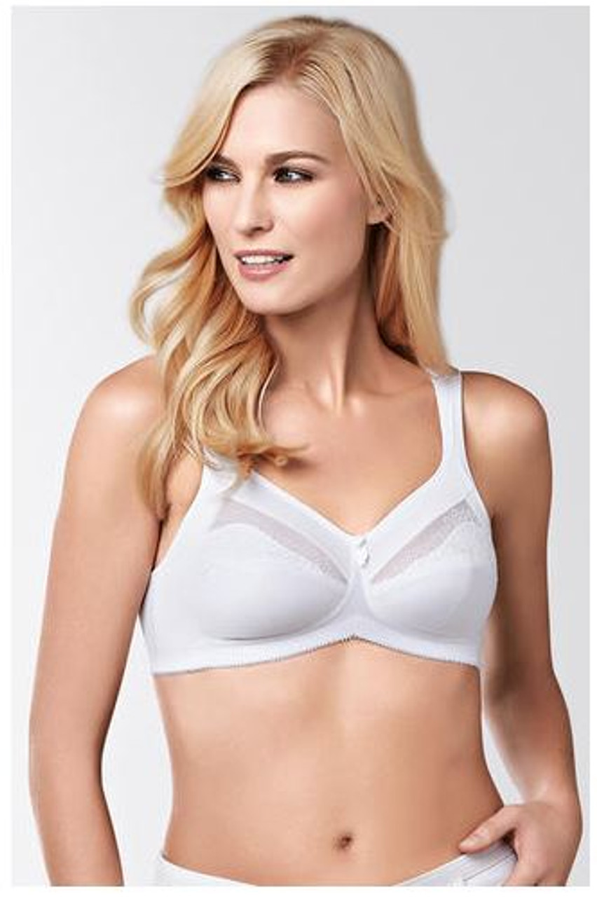  Womens Nancy Non-Wired Pocketed Mastectomy Bra Nude 44G